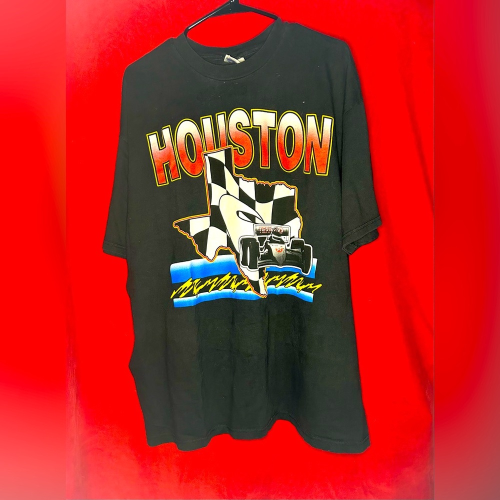 HOUSTON RACING TEE SIZE XXL